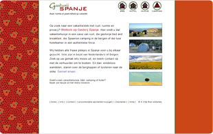 Webdesign portfolio - Gastvrij Spanje